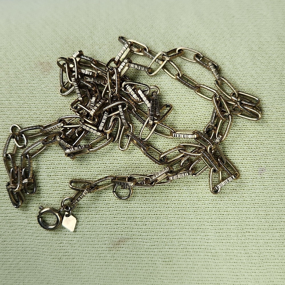 Chain necklace very long